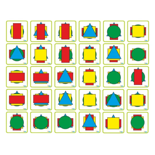 geometriniu-figuru-deliones korteles