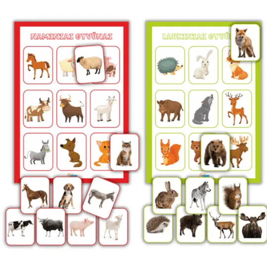 Loto-naminiai-laukiniai-gyvunai-korteles