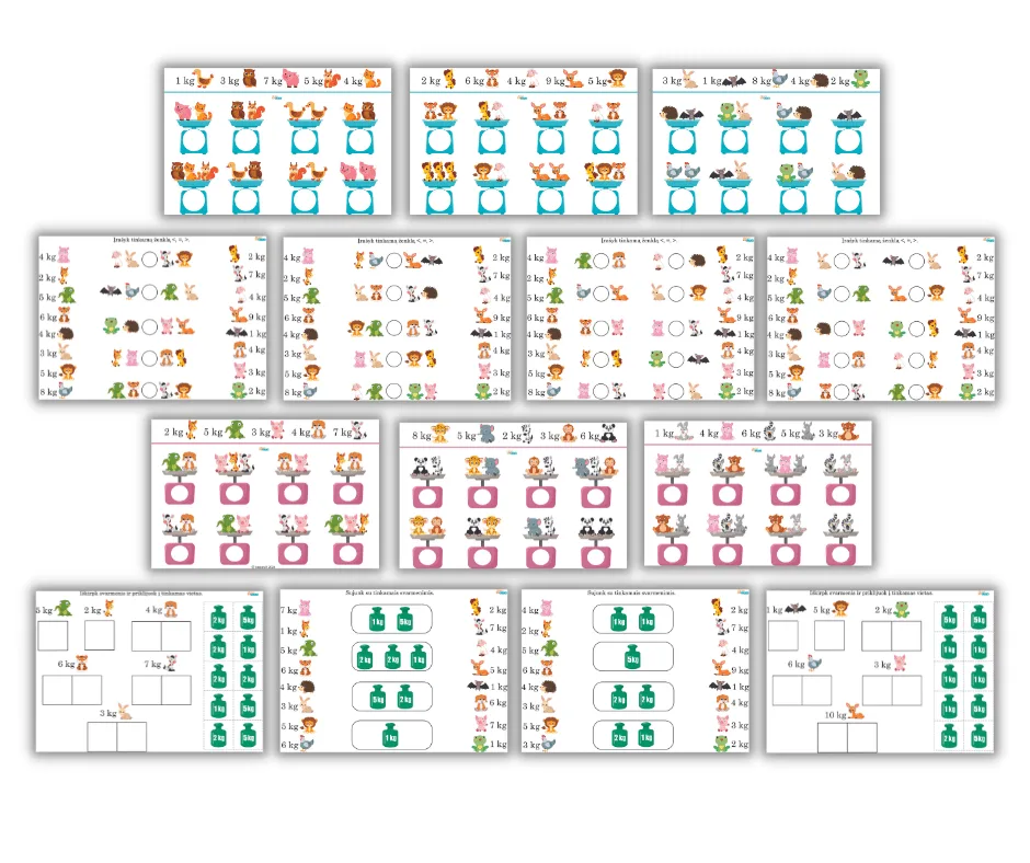 kiek-sveria-matematikos uzduotys