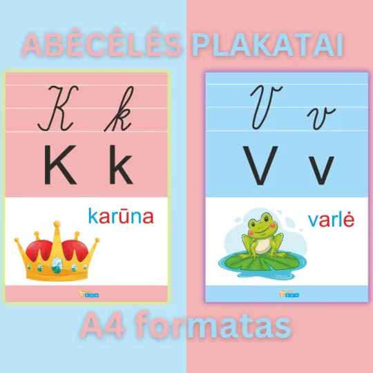 abeceles-plakatai