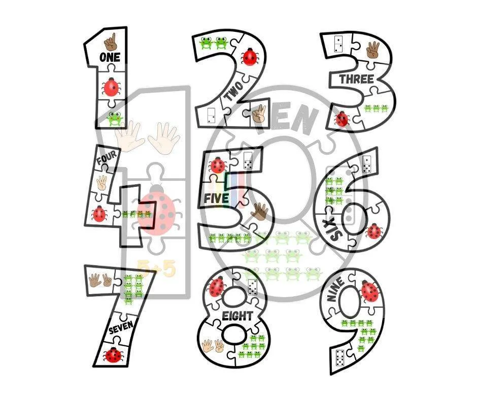 puzzle-numbers-posters