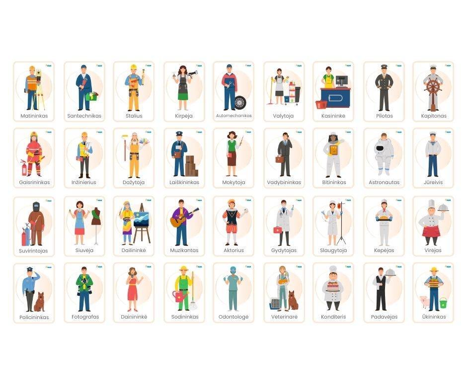 profesijos-korteles