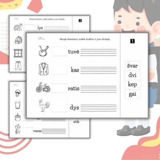 pirmo skiemens iššūkis